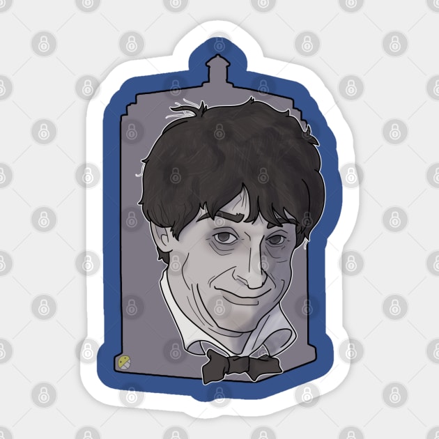 The Second Doctor Sticker by ArtOfTheNerd